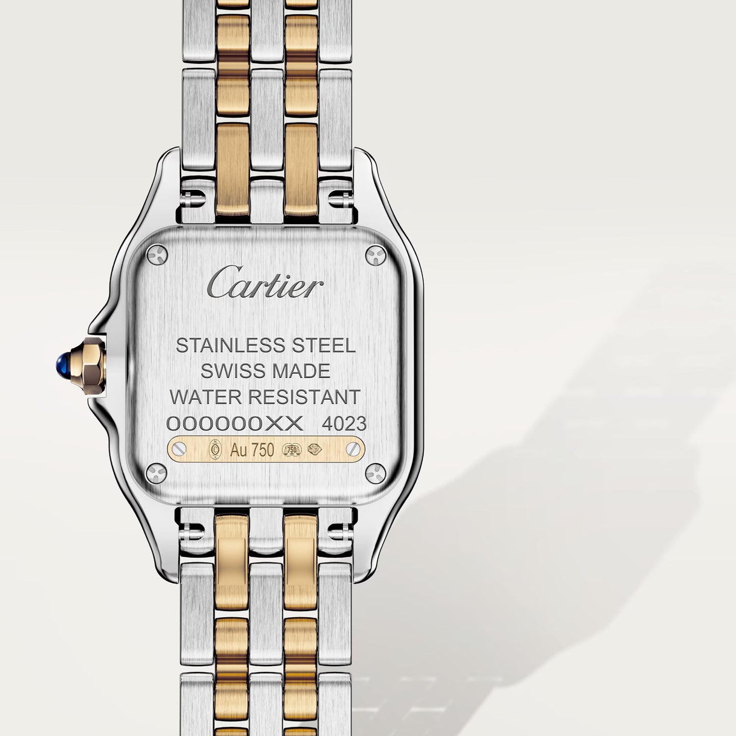 panthère de Cartier watch , Yellow gold