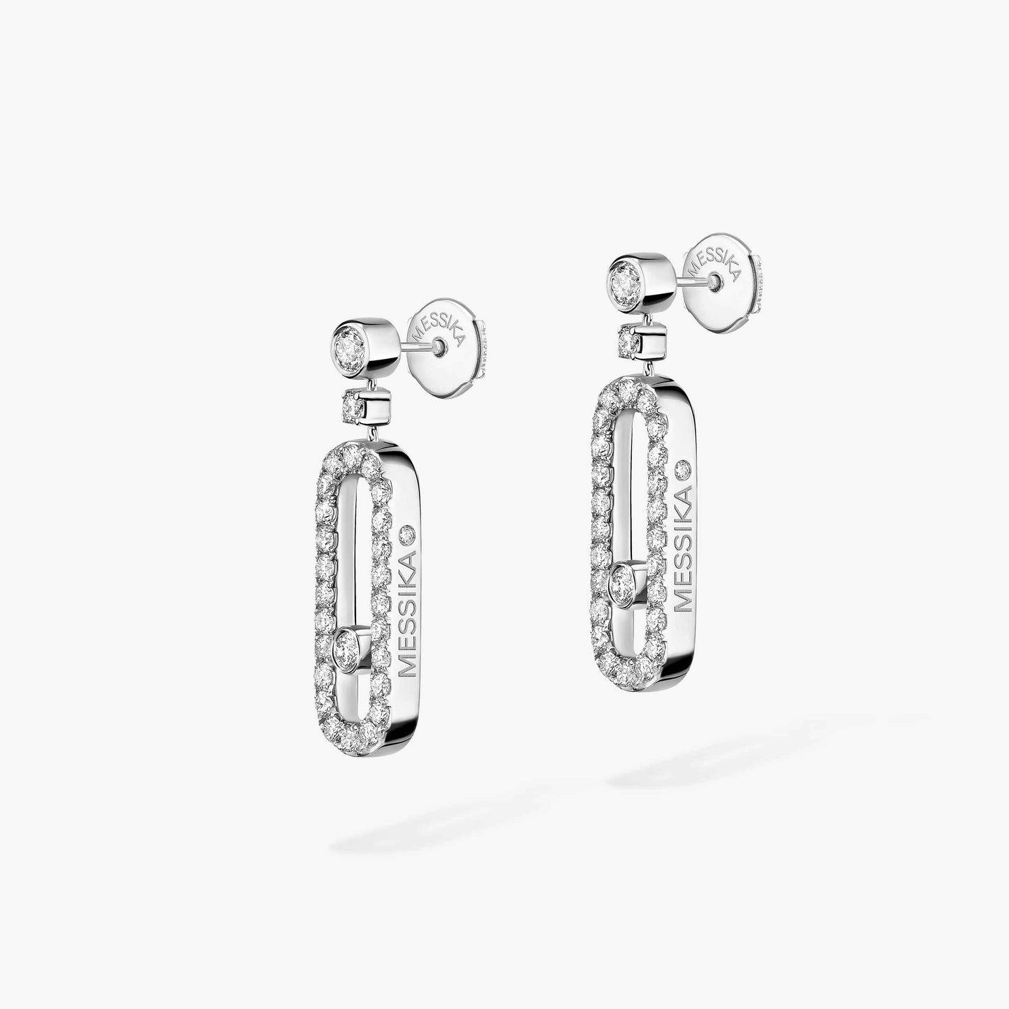 Messika, Move Uno Stud, Gold Earrings