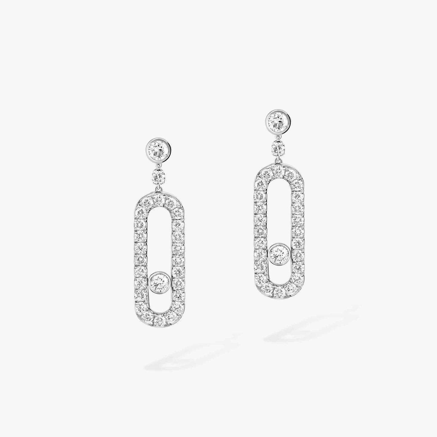 Messika, Move Uno Stud, Gold Earrings