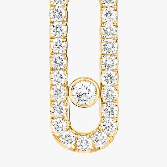Messika, Move Uno Stud, Gold Earrings