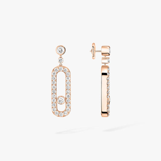 Messika, Move Uno Stud, Gold Earrings