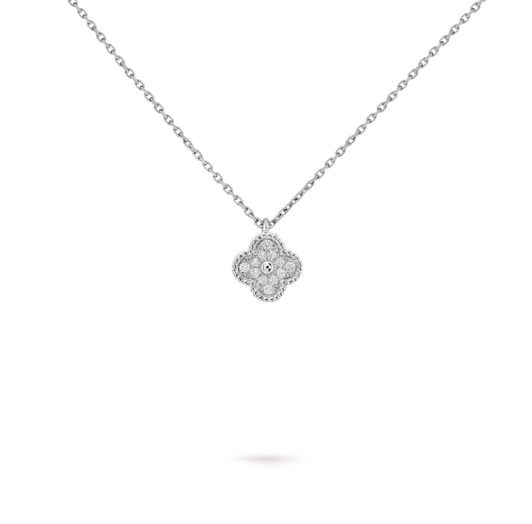Van Cleef - Sweet Alhambra pendant- Diamond
