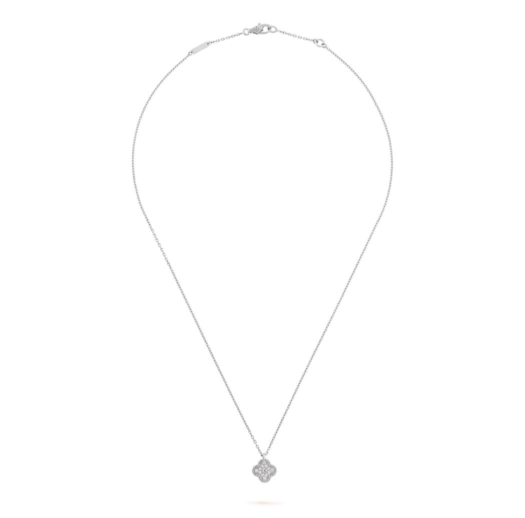 Van Cleef - Sweet Alhambra pendant- Diamond