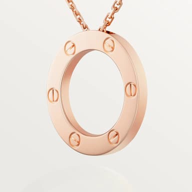Cartier necklace, LOVE pendant Gold