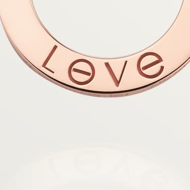 Cartier necklace, LOVE pendant Gold