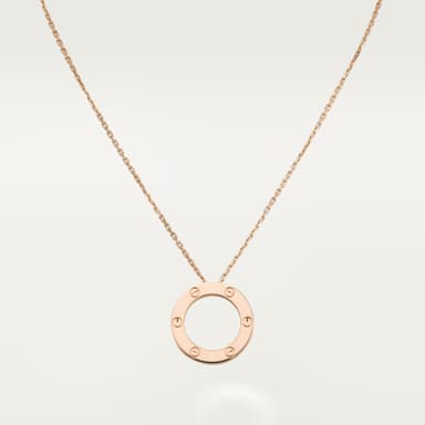 Cartier necklace, LOVE pendant Gold