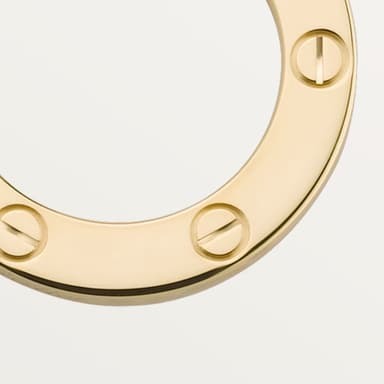 Cartier necklace, LOVE pendant Gold