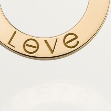 Cartier necklace, LOVE pendant Gold