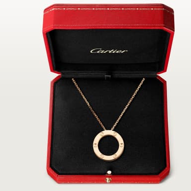 Cartier necklace, LOVE pendant Gold