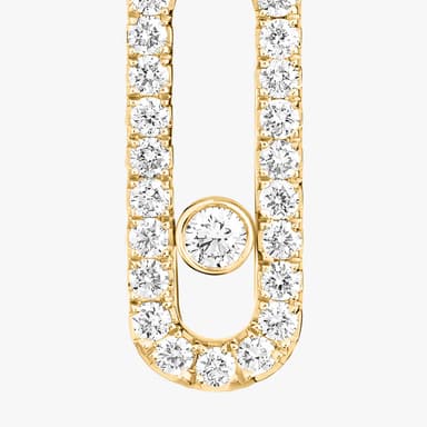 Messika , Move Uno Stud , Gold Earrings