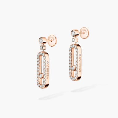 Messika , Move Uno Stud , Gold Earrings