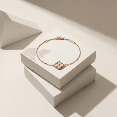 Van cleef, Sweet Alhambra Pink gold Set