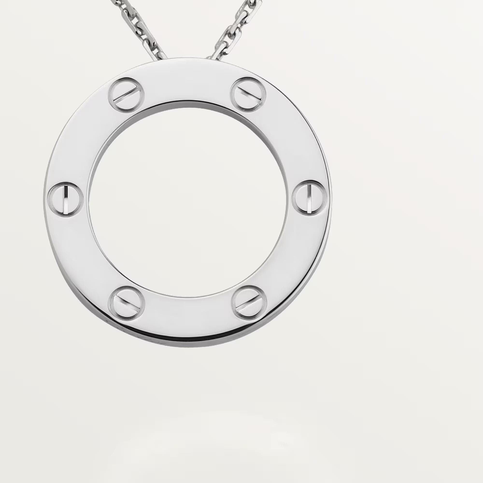 Cartier necklace, LOVE pendant Gold