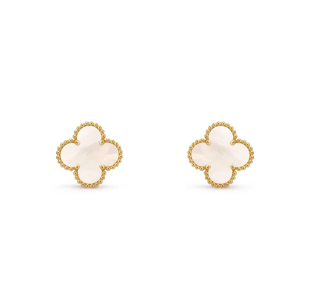 Van cleef ,Earing ,Vintage Alhambra earrings-medium size
