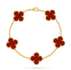 Van Cleef, Vintage Alhambra bracelet, 5 motifs