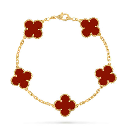 Van Cleef, Vintage Alhambra bracelet, 5 motifs