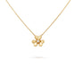 Van Cleef Frivole pendant, mini model  Yellow gold