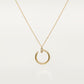 Cartier, Necklace , Juste un Clou pendant, diamonds ,Yellow gold