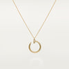 Cartier, Necklace , Juste un Clou pendant, diamonds ,Yellow gold
