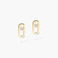 Messika , Earring ,Move Uno Gold Chips ,Yellow gold