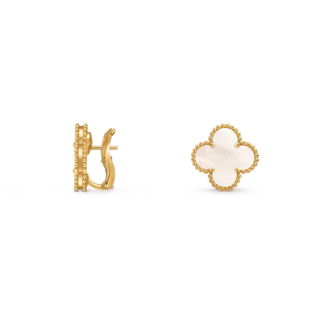 Van cleef ,Earing ,Vintage Alhambra earrings-medium size