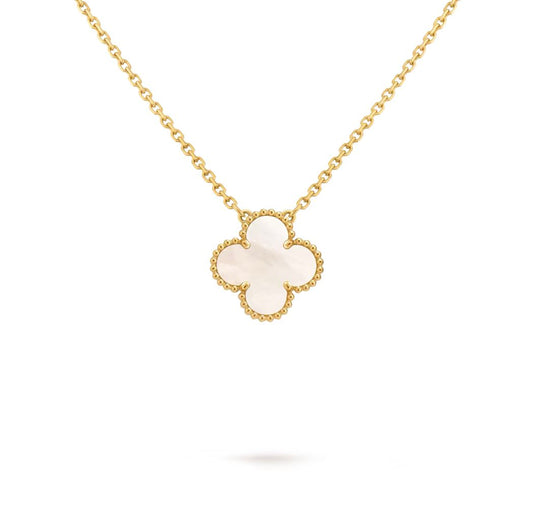 Van cleef ,Necklace ,Vintage Alhambra pendant -yellow gold medium size