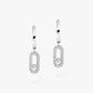 Messika ,Move Uno Hoop Earrings ,White gold