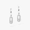 Messika ,Move Uno Hoop Earrings ,White gold