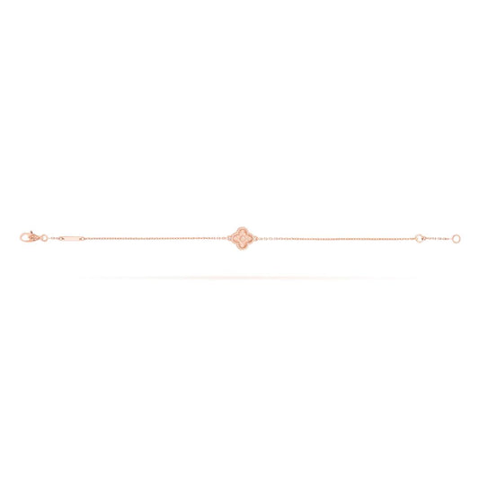 Van Cleef Sweet Alhambra bracelet Pink gold