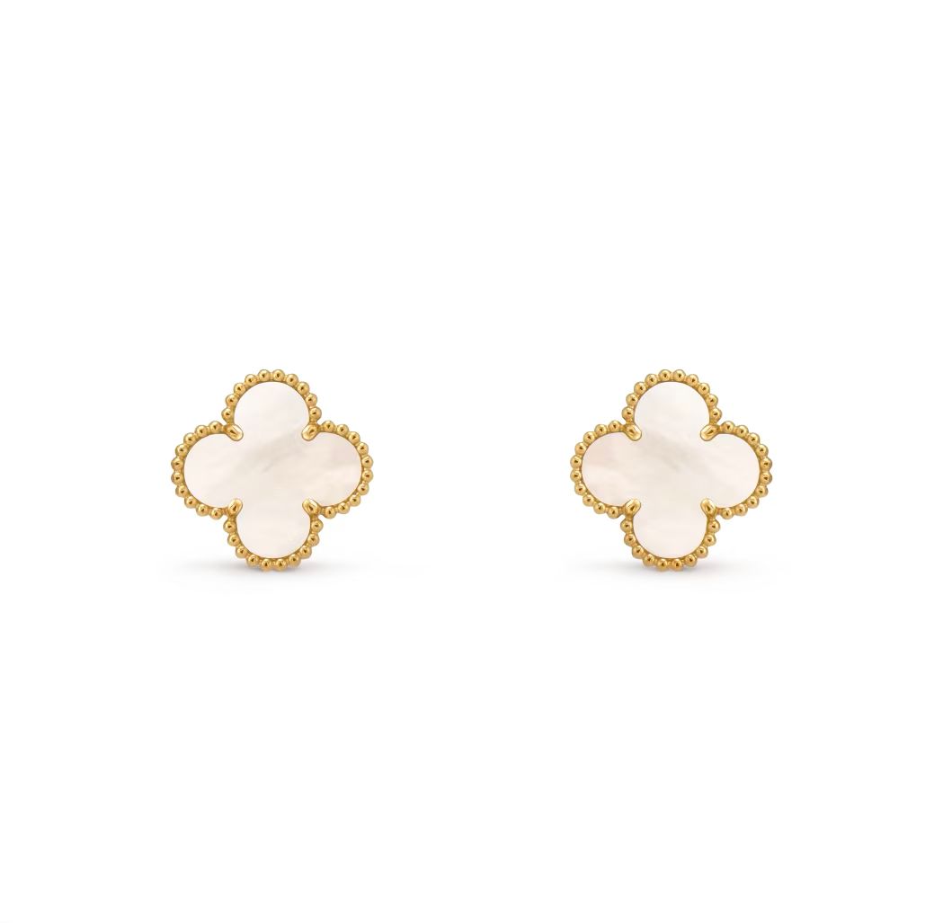 Van cleef ,Earing ,Vintage Alhambra earrings-medium size