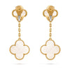 Van Cleef Magic Alhambra earrings, 2 motifs Magic Alhambra earrings, 2 motifs