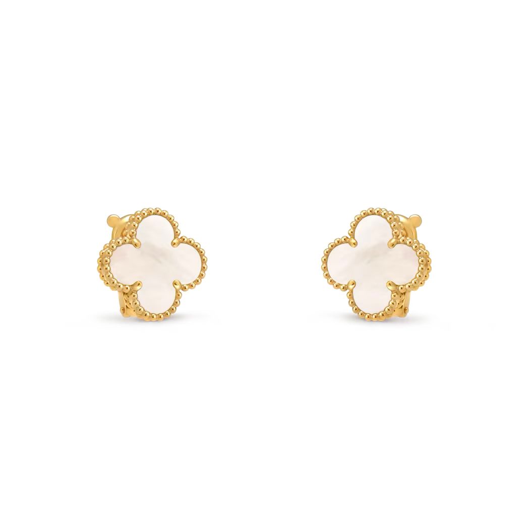 Van cleef ,Earing ,Vintage Alhambra earrings-medium size