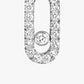 Messika ,Move Uno Hoop Earrings ,White gold