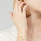 Van Cleef Frivole pendant, mini model  Yellow gold
