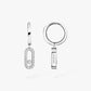 Messika ,Move Uno Hoop Earrings ,White gold