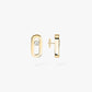 Messika , Earring ,Move Uno Gold Chips ,Yellow gold