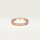 Cartier LOVE ring, mini model, paved Gold - Diamond , New