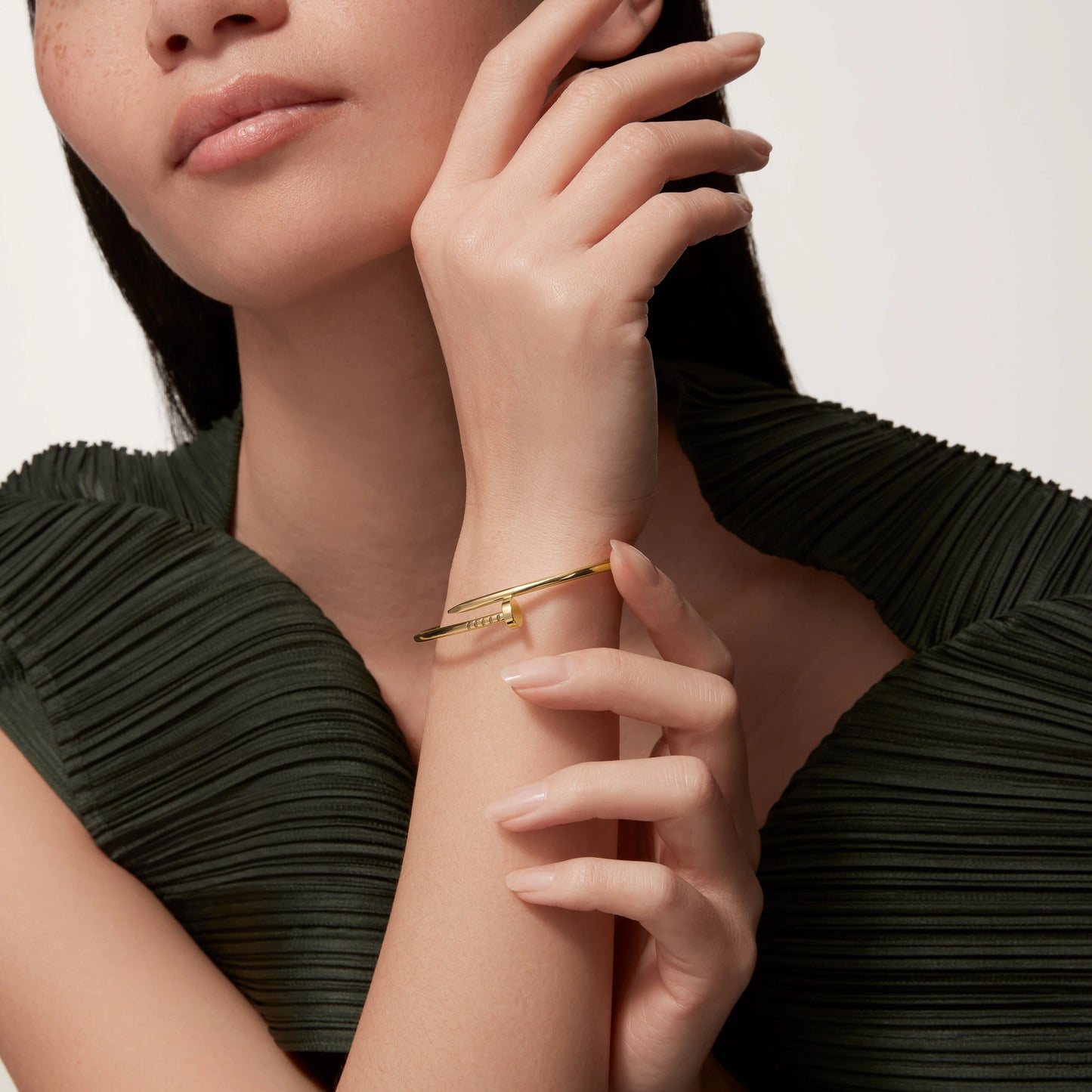 Cartier, Juste un Clou bracelet, small model,Yellow gold