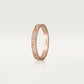 Cartier LOVE ring, mini model, paved Gold - Diamond , New