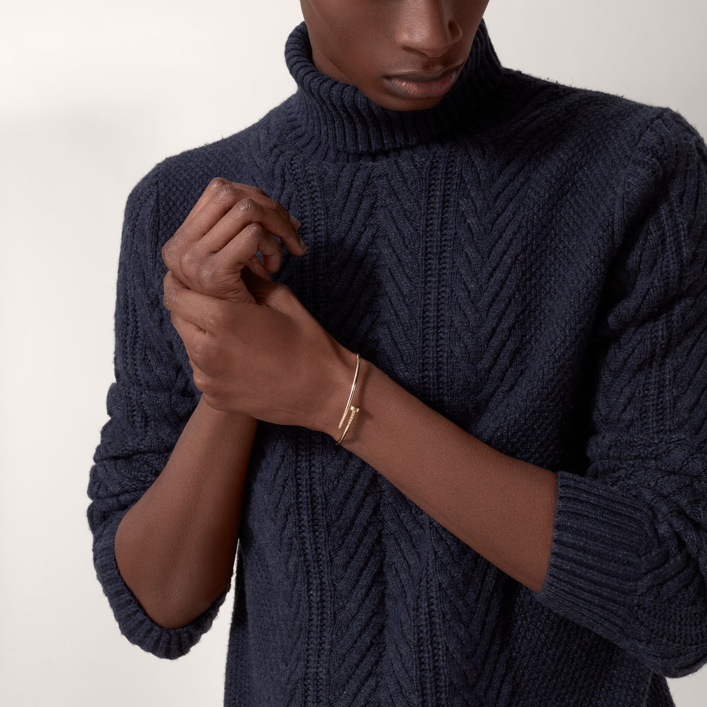 Cartier, Juste un Clou bracelet, small model,Yellow gold