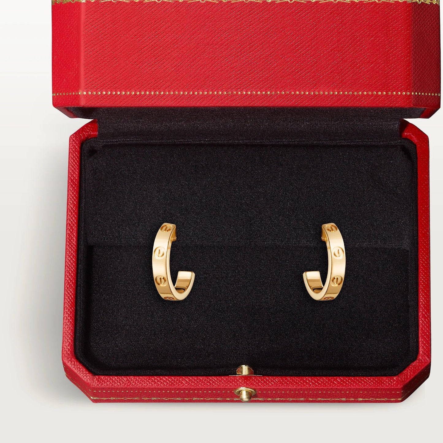 Cartier LOVE hoop earrings, small model ,New