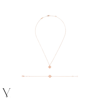 Van cleef, Sweet Alhambra Pink gold Set