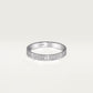 Cartier LOVE ring, mini model, paved Gold - Diamond , New