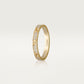 Cartier LOVE ring, mini model, paved Gold - Diamond , New