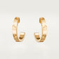 Cartier LOVE hoop earrings, small model ,New