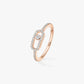 Messika ring , Move Uno Pavé , Gold-Diamond , New