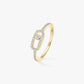 Messika ring , Move Uno Pavé , Gold-Diamond , New