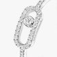 Messika ring , Move Uno Pavé , Gold-Diamond , New