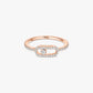 Messika ring , Move Uno Pavé , Gold-Diamond , New