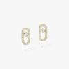 Messika , Move Uno , Gold-Diamond Earrings